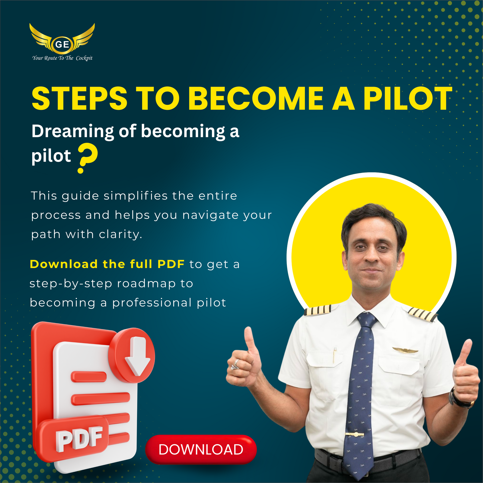 Steps to becoma a Pilot